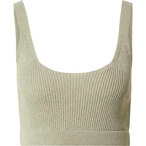 NU-IN Vyšívaný top olivová 54226707