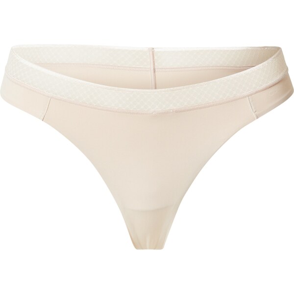 Calvin Klein Underwear Tangá krémová / svetlobéžová 26706851