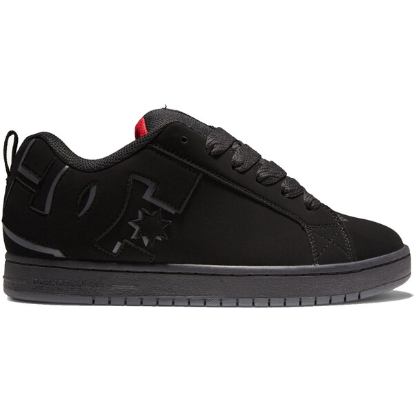 DC Shoes Court Graffik Black Red - Pánske - Tenisky DC Shoes - Čierne 66676679