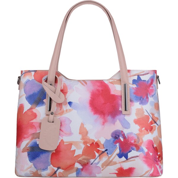 Farebná kožená talianska kabelka Isidora Acquerello NovaKabelka.sk 51080747