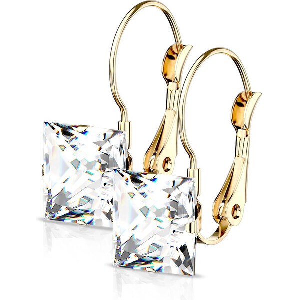 Dámske náušnice z chirurgickej ocele FAIZA 26761334