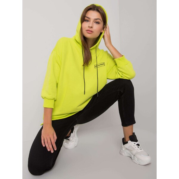RELEVANCE Sweatshirt-RV-BL-6935.18P-lime green 64684007