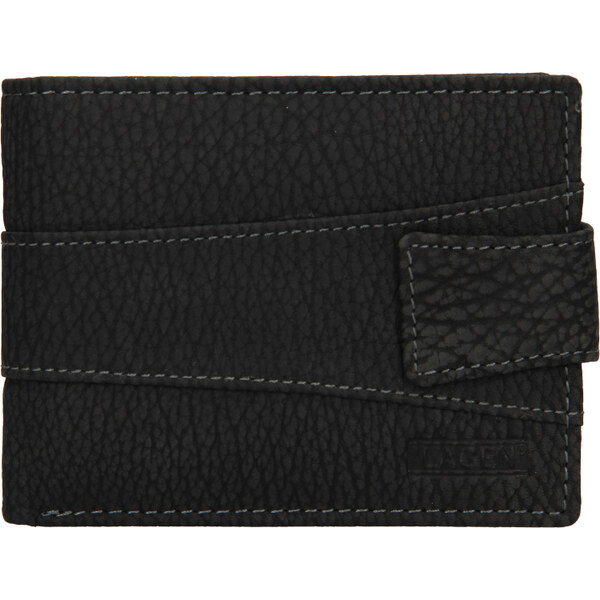 Lagen Pánska kožená peňaženka V-298/W black 35335549