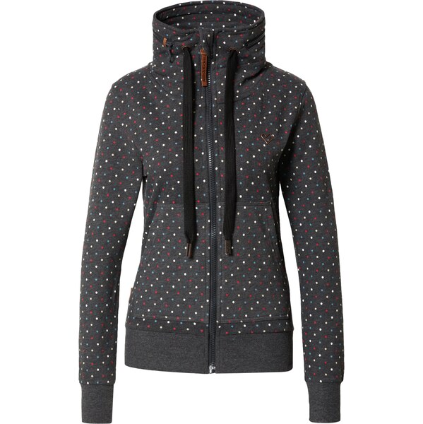 alife & kickin Tepláková bunda VivianAK svetlomodrá / tmavosivá / 66330030