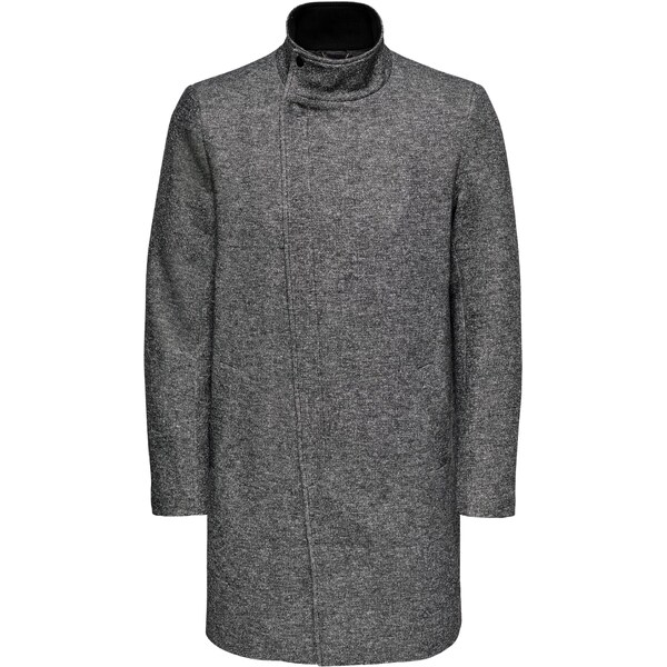 Only & Sons Prechodný kabát Oscar tmavosivá 66025648
