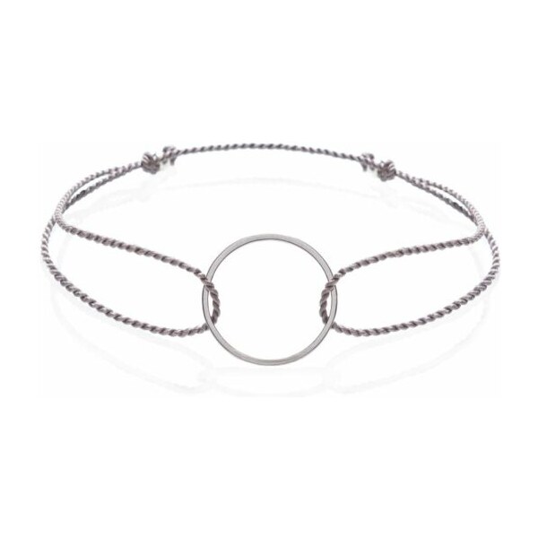 Šnúrkový náramok Karma - strieborný Trimakasi 26817593