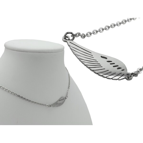 CITY STORM Dámska retiazka s príveskom v tvare anjelského krídla z 66888685