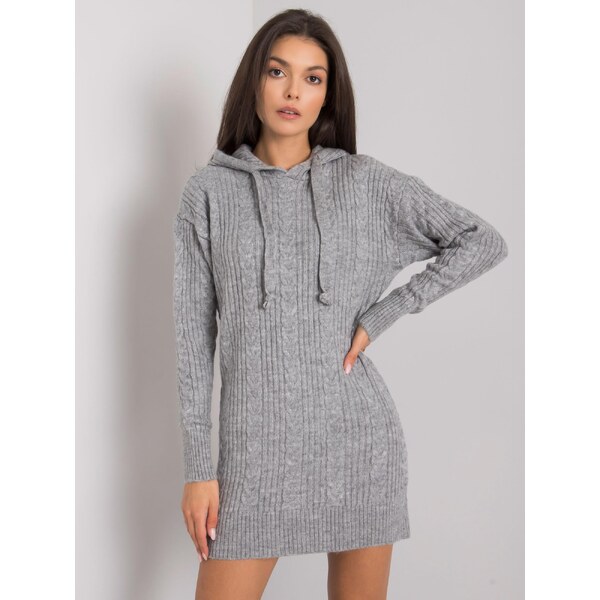 FPrice Dámske šaty s kapucňou 7099 - RUE PARIS 49736178