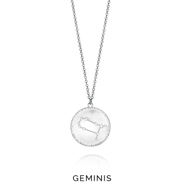 Viceroy Strieborný náhrdelník znamenia Blíženci Horoscope 61014C000 66589019