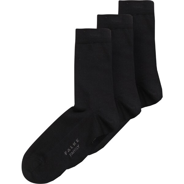 FALKE Ponožky sivá / čierna 65641492