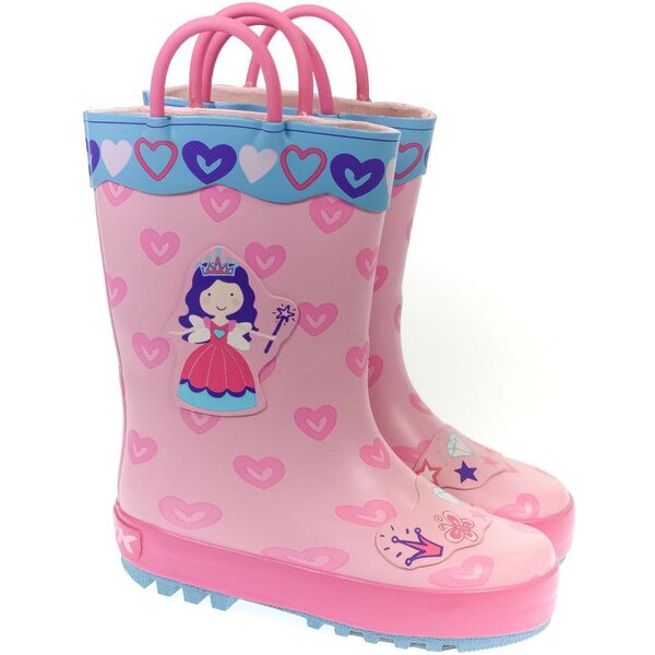 JOHN-C Detské ružové gumáky EMILY 21-27 26961042