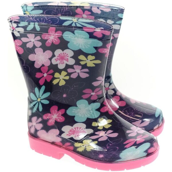 JOHN-C Detské ružové gumáky FLOW 26961059