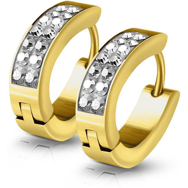 Dámske náušnice z chirurgickej ocele BROOKE 26761332