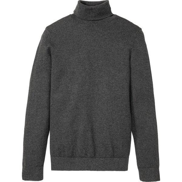 bonprix Rolák s kašmírom, farba šedá 46158294