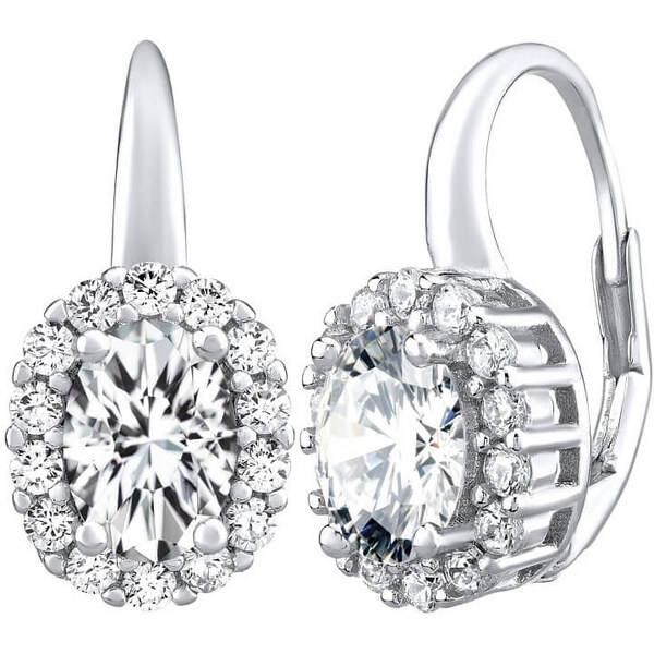 Silvego Strieborné náušnice SHARON sa zirkónmi LPS0611W 66578173