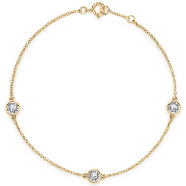 SWAROVSKI Elements Swarovski e. dámsky zlatý náramok z chirurgickej 27000213