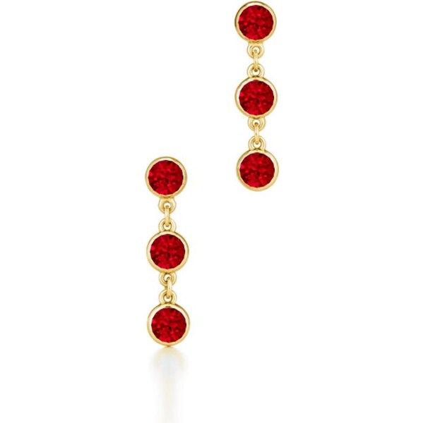 SWAROVSKI Elements Swarovski e. zlaté, visacie náušnice Pure Lines, 27000200