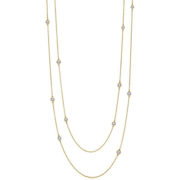 SWAROVSKI Elements Swarovski e. dlhý náhrdelník Pure Lines sen6011 27000222