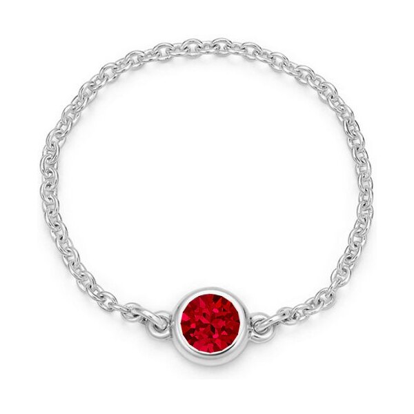 SWAROVSKI Elements Swarovski e. minimalistický prsteň Pure Lines, 27000191