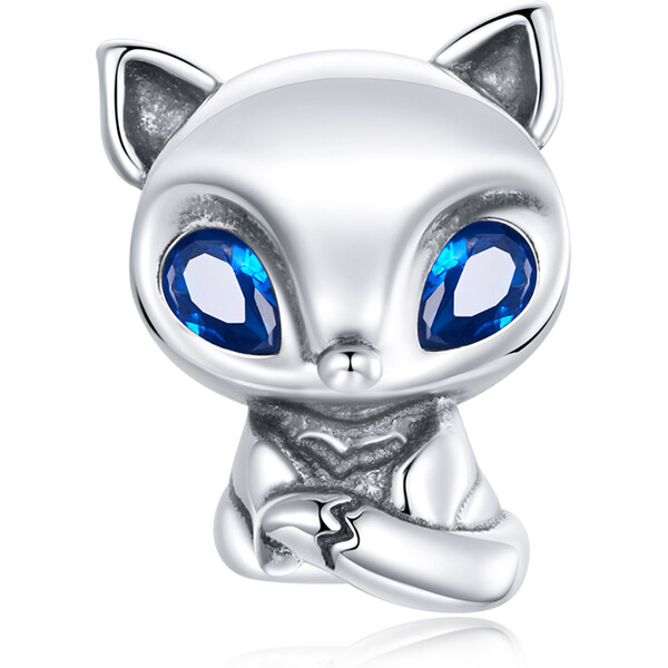 Emporial strieborný prívesok Roztomilá líška 55591434