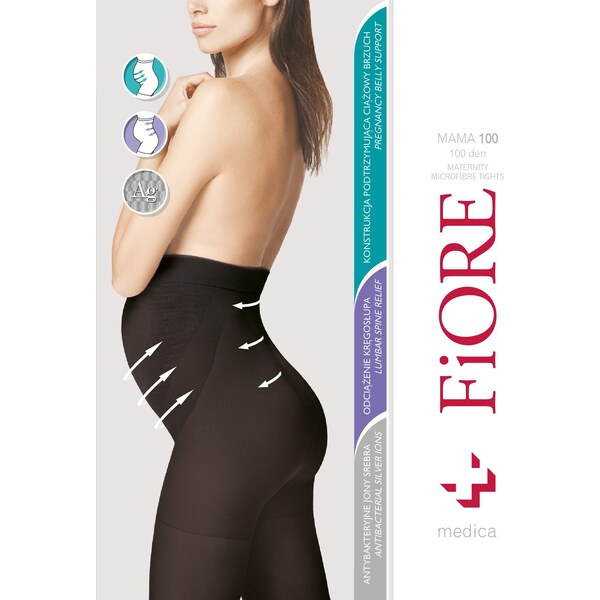 Pančuchové nohavice Fiore Mama M 5215 100 den 34147469