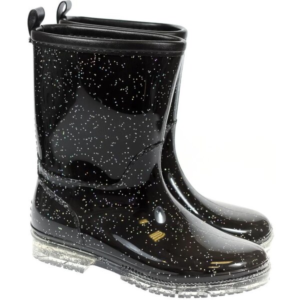 WINK Detské čierne gumáky STARRY 29-35 27035251