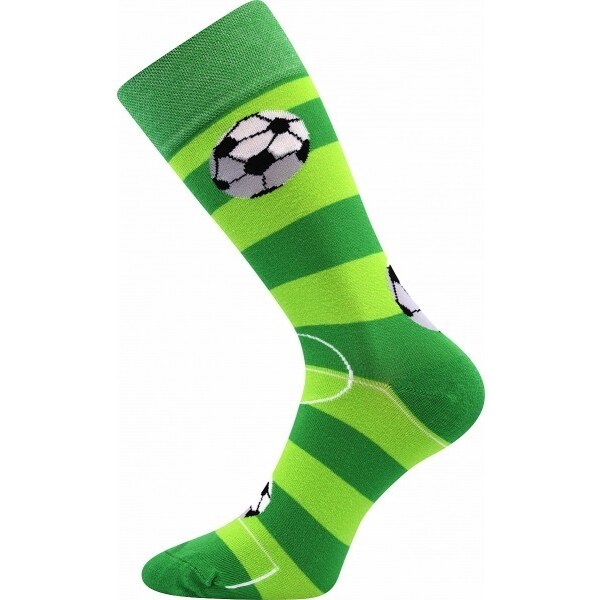 TUHU farebné veselé ponožky Lonka - FOTBAL - 1 pár 27137704