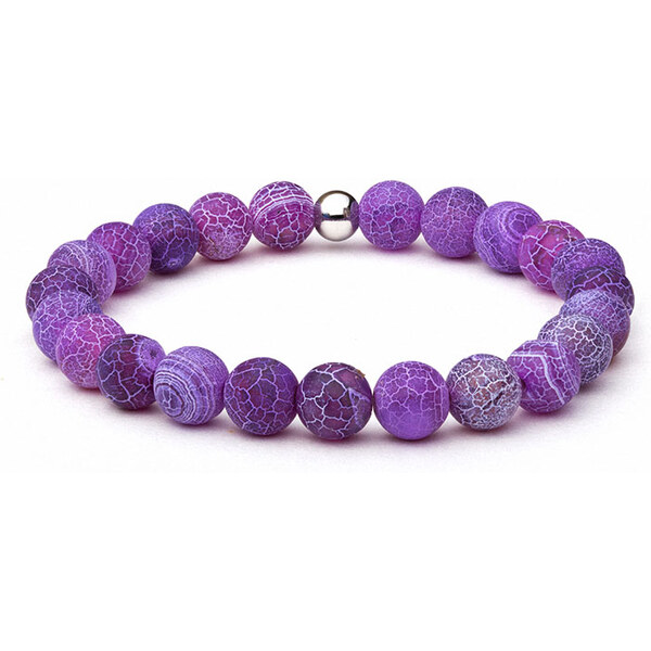 BudNej Minerálny náramok ACHÁT MN1047 35941943