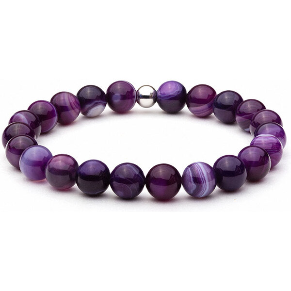 BudNej Minerálny náramok ACHÁT MN1051 35941947