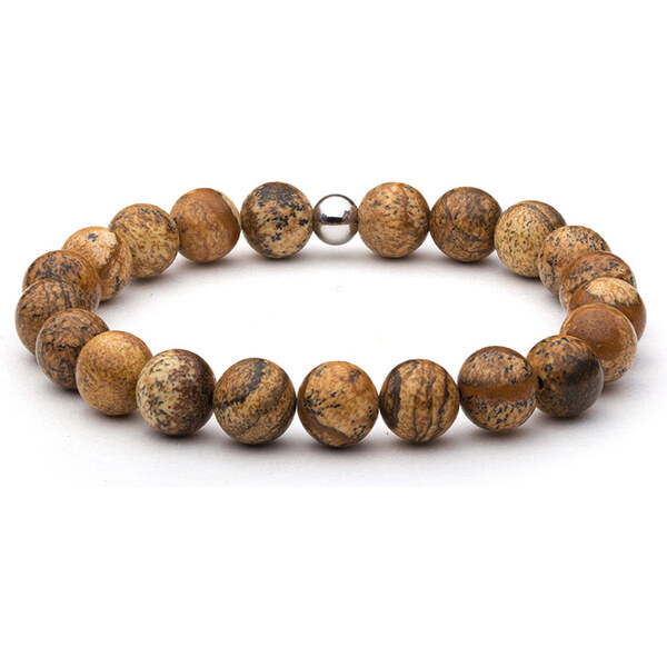 BudNej Minerálny náramok JASPIS MN1018 35941884