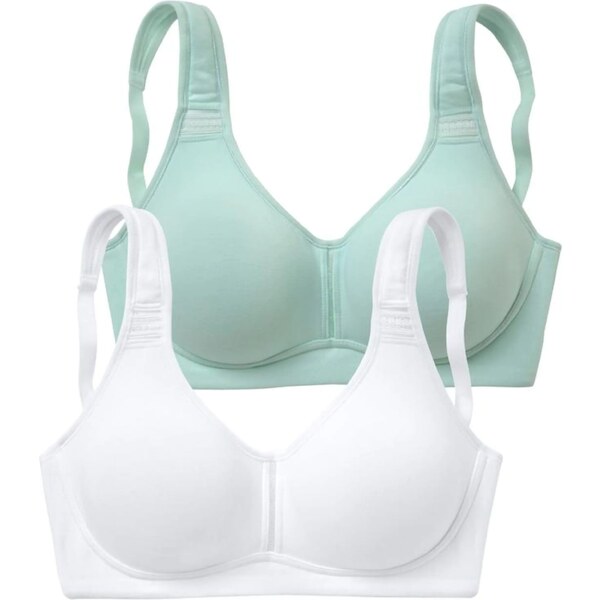 PETITE FLEUR Zmenšujúca podprsenka modrá / biela 57261116