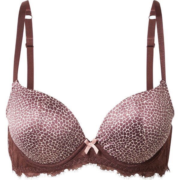 LingaDore Podprsenka hnedá / biela 27180960