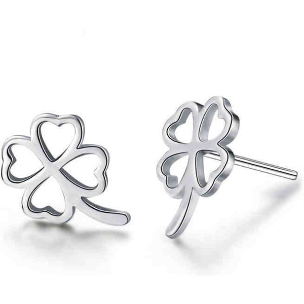 Olivie Strieborné náušnice ŠTVORLÍSTOK 5376 27238282