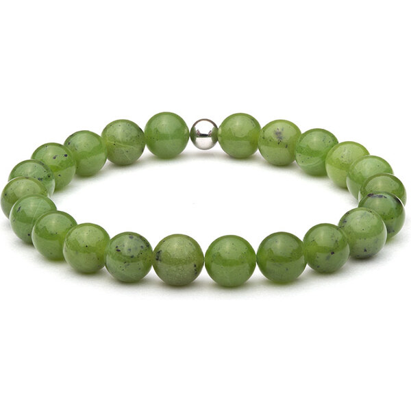 BudNej Minerálny náramok NEFRIT AAA kvalita MN1009 35941871