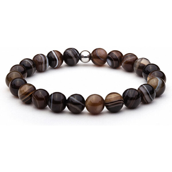 BudNej Minerálny náramok ACHÁT MN1020 35941886