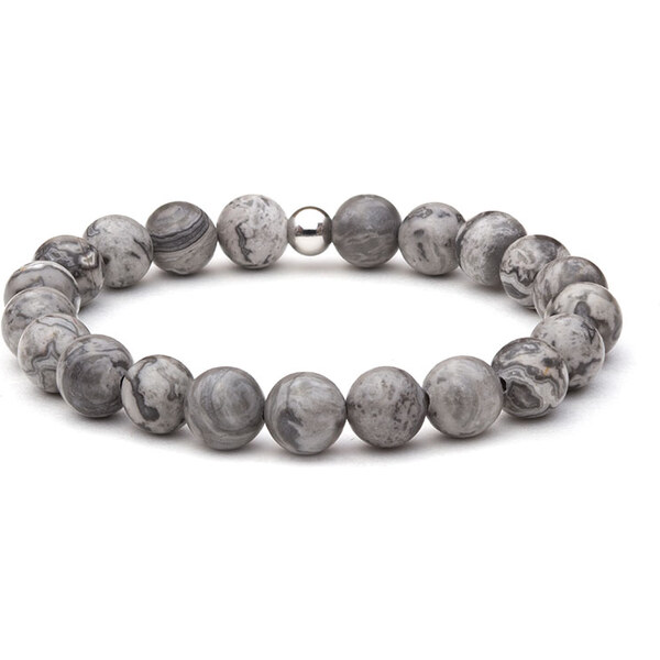 BudNej Minerálny náramok JASPIS MN1057 35941953