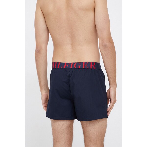 Pánske šortky na spanie UM0UM02394 - 0G1 - Tmavo modrá - Tommy 27226117