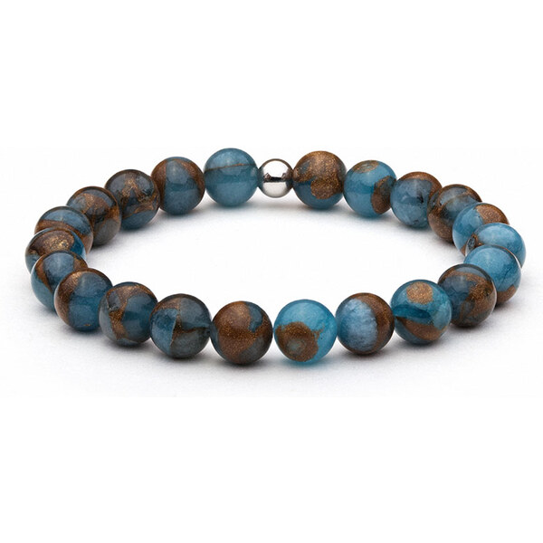 BudNej Minerálny náramok JASPIS CLOISONNE MN1070 35941966