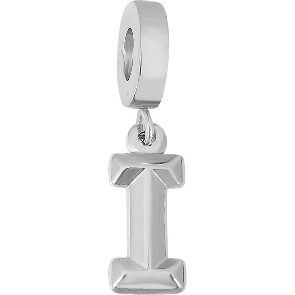 Lindas Jewelry Prívesok na náramok Písmeno I chirurgická oceľ IP069 36053920