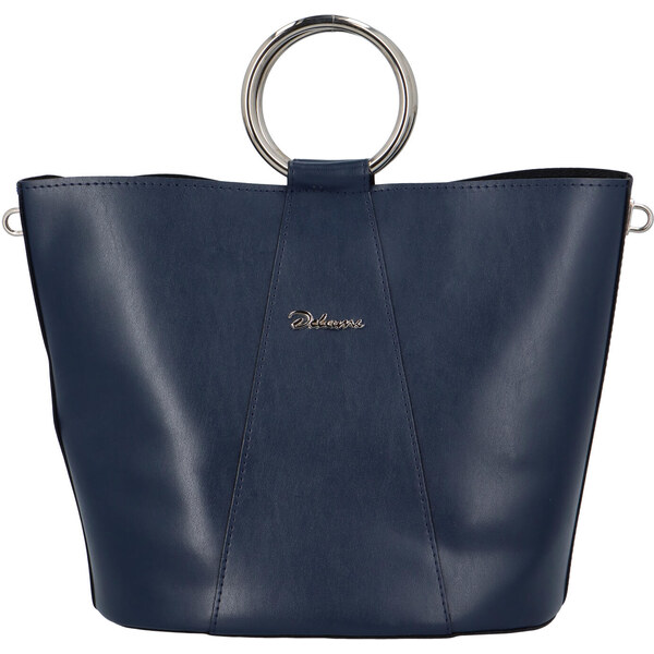 Nadčasová dámska kabelka s organizérom tmavomodrá - Delami Karsyn 27226621