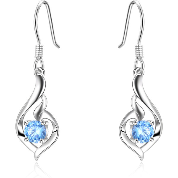 Dámske strieborné náušnice SASHA 27235315