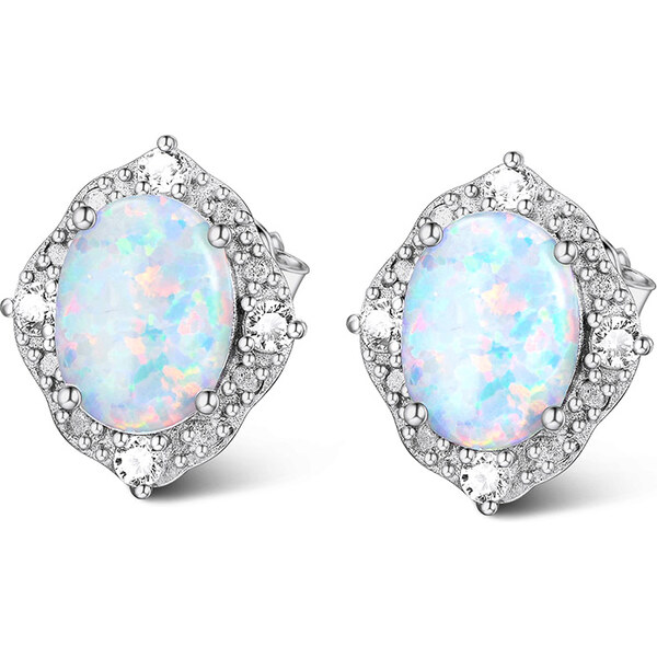 Dámske strieborné náušnice RYLIE 27236407