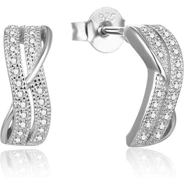 Dámske strieborné náušnice ANTONIA 27313481