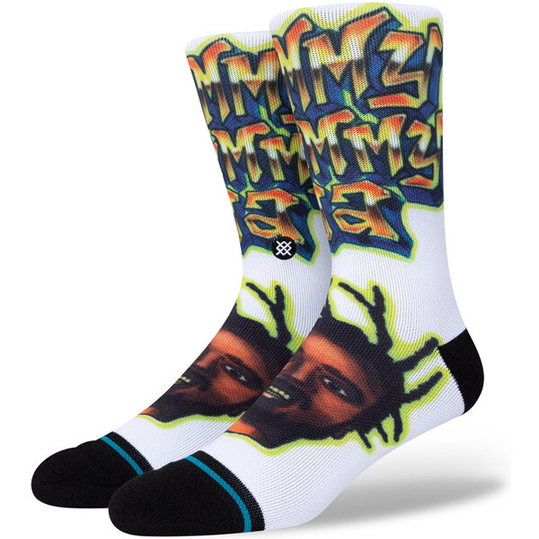 Stance ODB Shimmy Shimmy Ya - Unisex - Ponožky Stance - Biele - 66355924