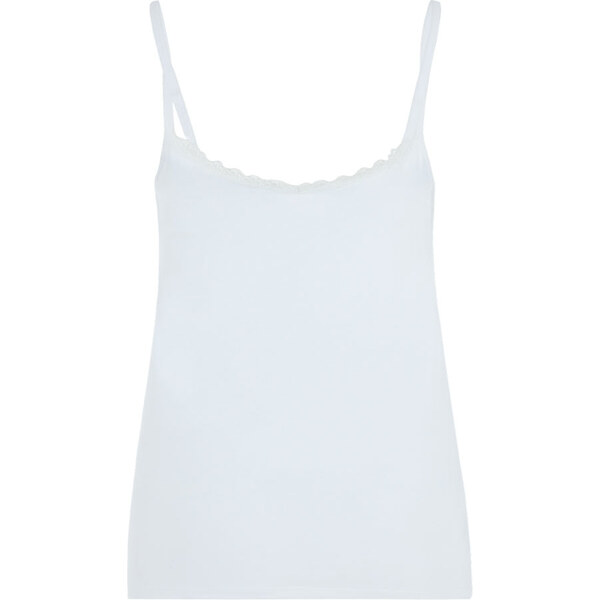 Glara Dámske EKO tielko s čipkou 27337253