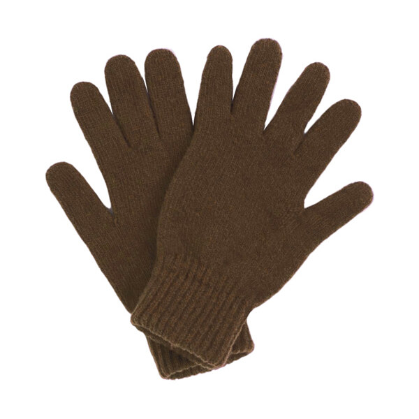 Kamea Tmavohnedé dámske rukavice na zimu 01, Farba tmavohnedá 27337287