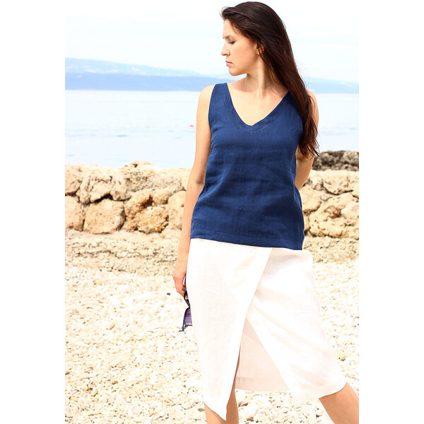 Dámske ľanové tielko Lotika 61717661