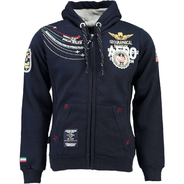 GEOGRAPHICAL NORWAY mikina pánská FAERO nadmerná veľkosť 26601947