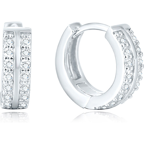 Dámske strieborné náušnice SHANNON 27355189