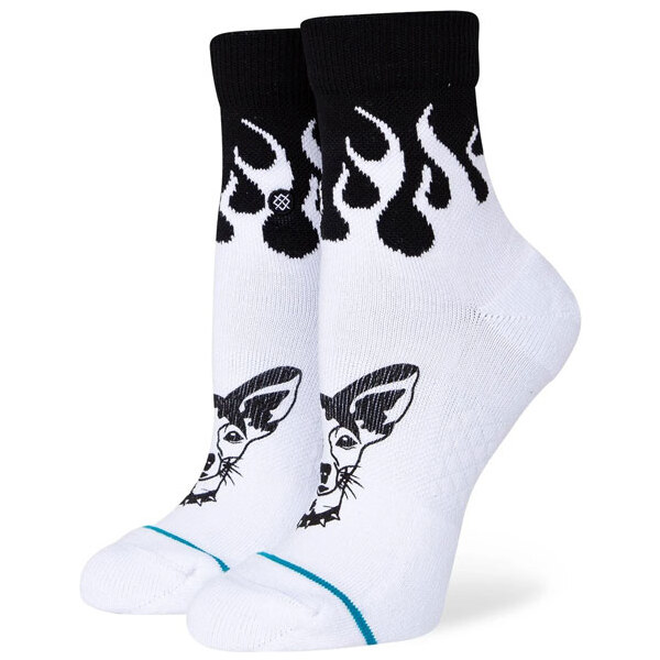 Stance Infiknit Sammys Quarter Socks - Dámske - Ponožky Stance - Biele 66355925